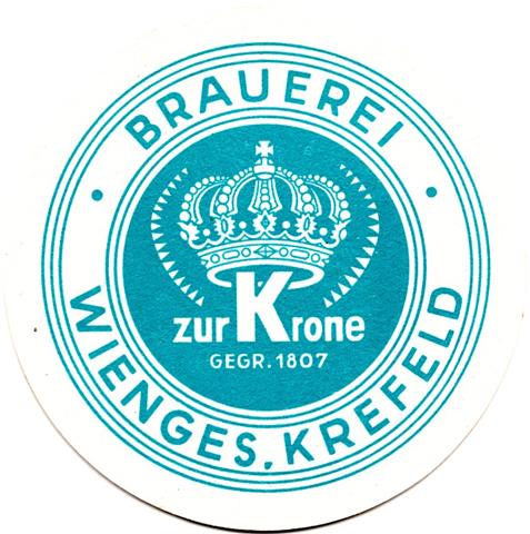 krefeld kr-nw wienges rund 2a (215-zur krone-rand breiter-blau)